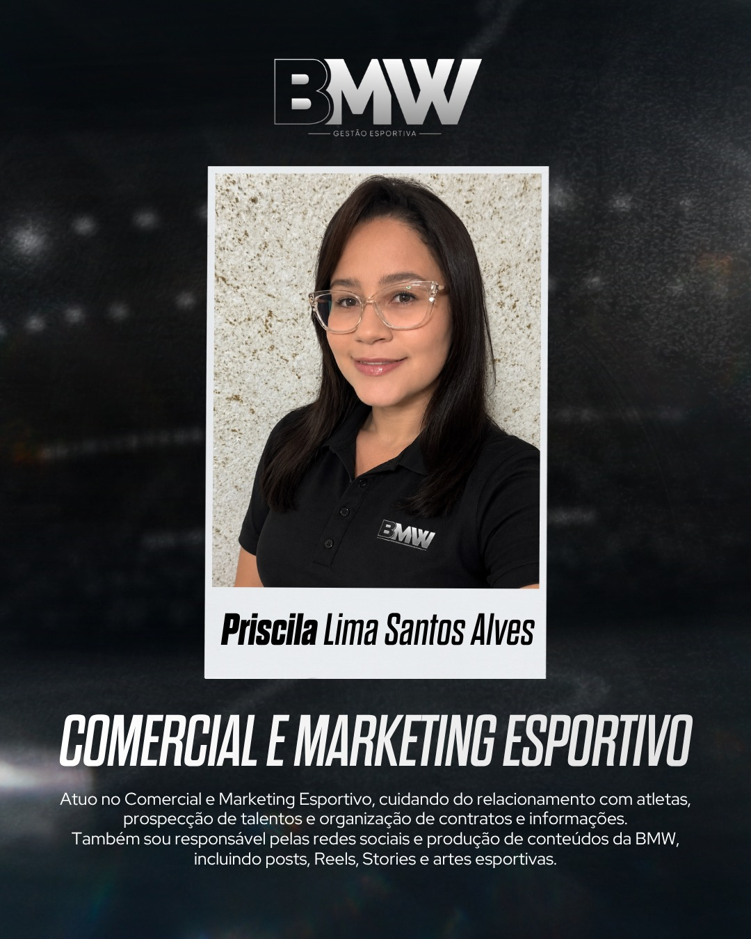 Priscila Lima Santos Alves — Comercial e Marketing Esportivo